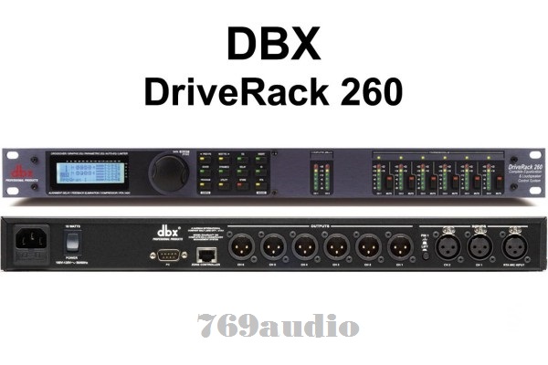 dbx driverack 260