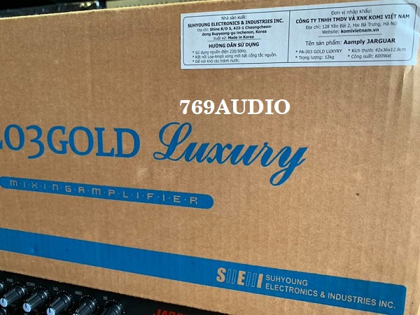 Amply Jarguar Suhyoung 203 Gold Luxury